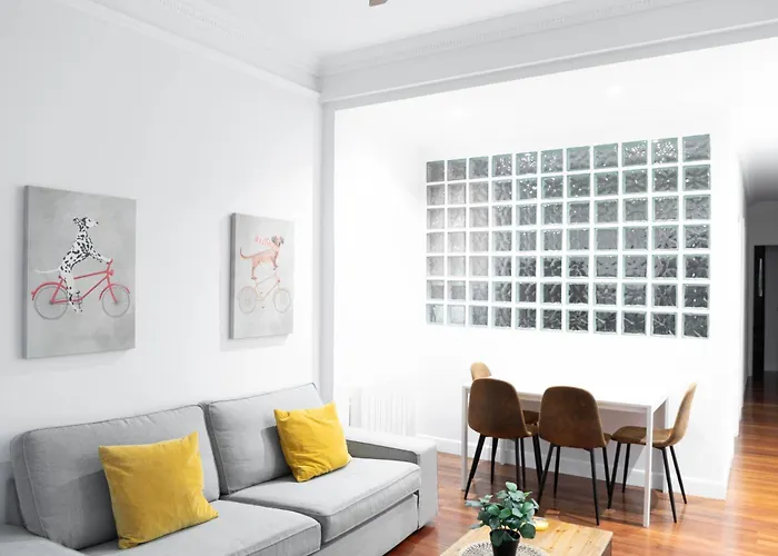 Acogedor Y Familiar Guggenheim Apartamento